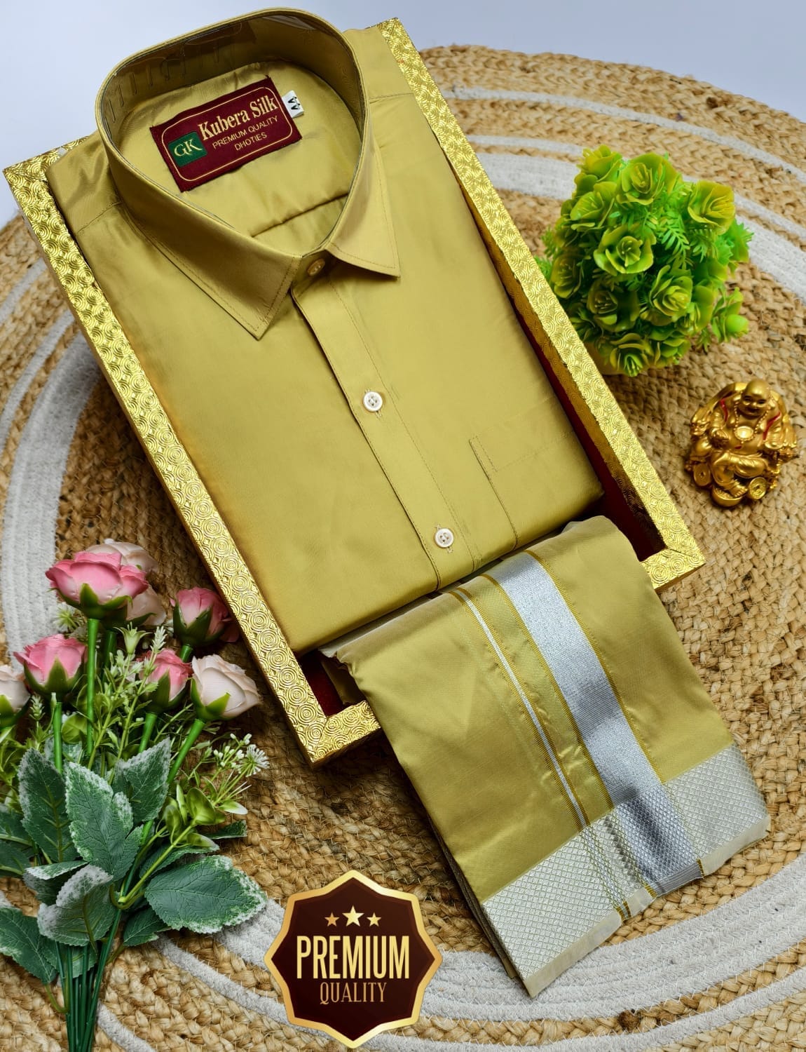 Timeless Father & Son Dhoti Shirt Outfit