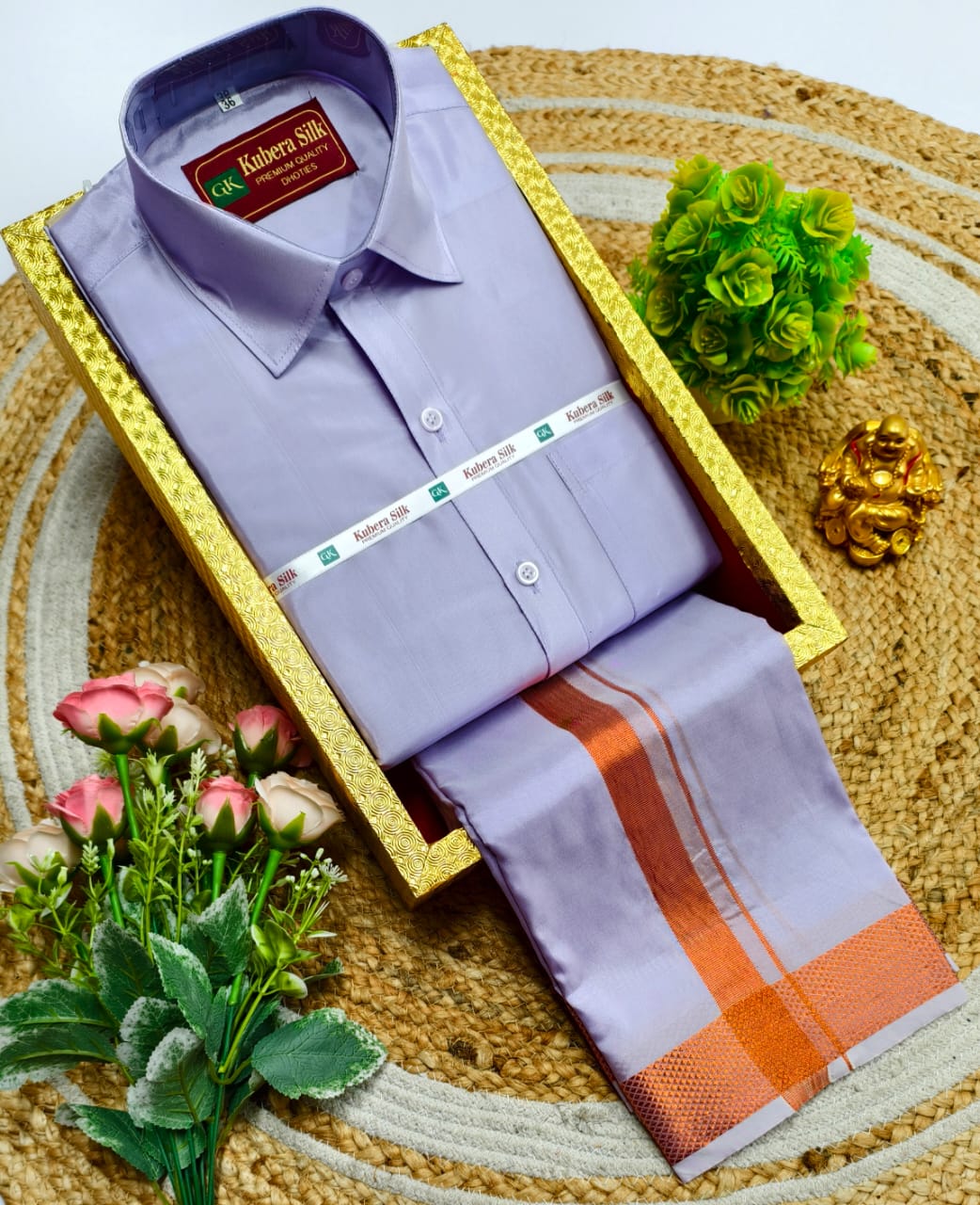 Heritage Style Father & Son Dhoti Shirt