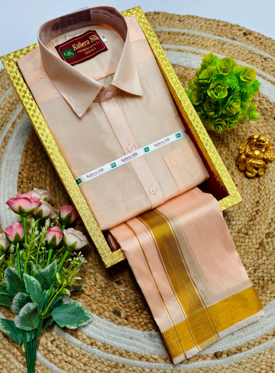 Celebration Special Father & Son Dhoti Shirt Combo