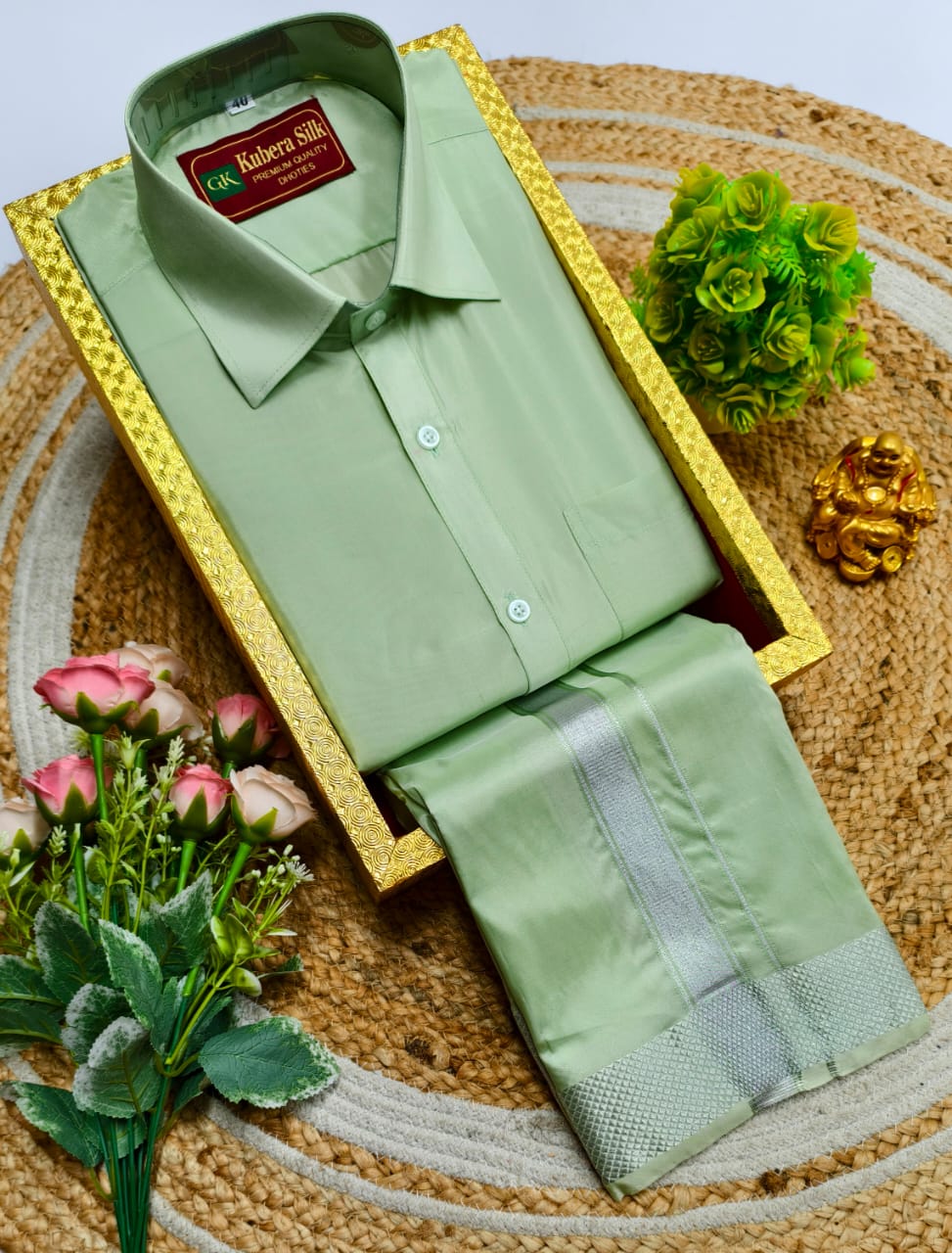 Traditional Bond Father & Son Matching Dhoti Shirt