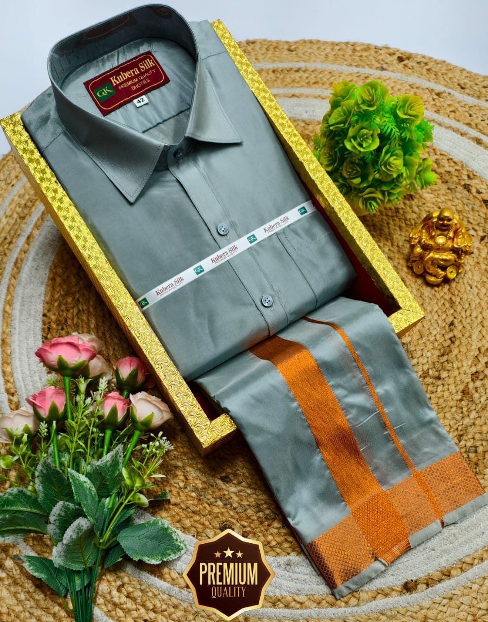 Family Bonding Father & Son Dhoti Shirt Outfit