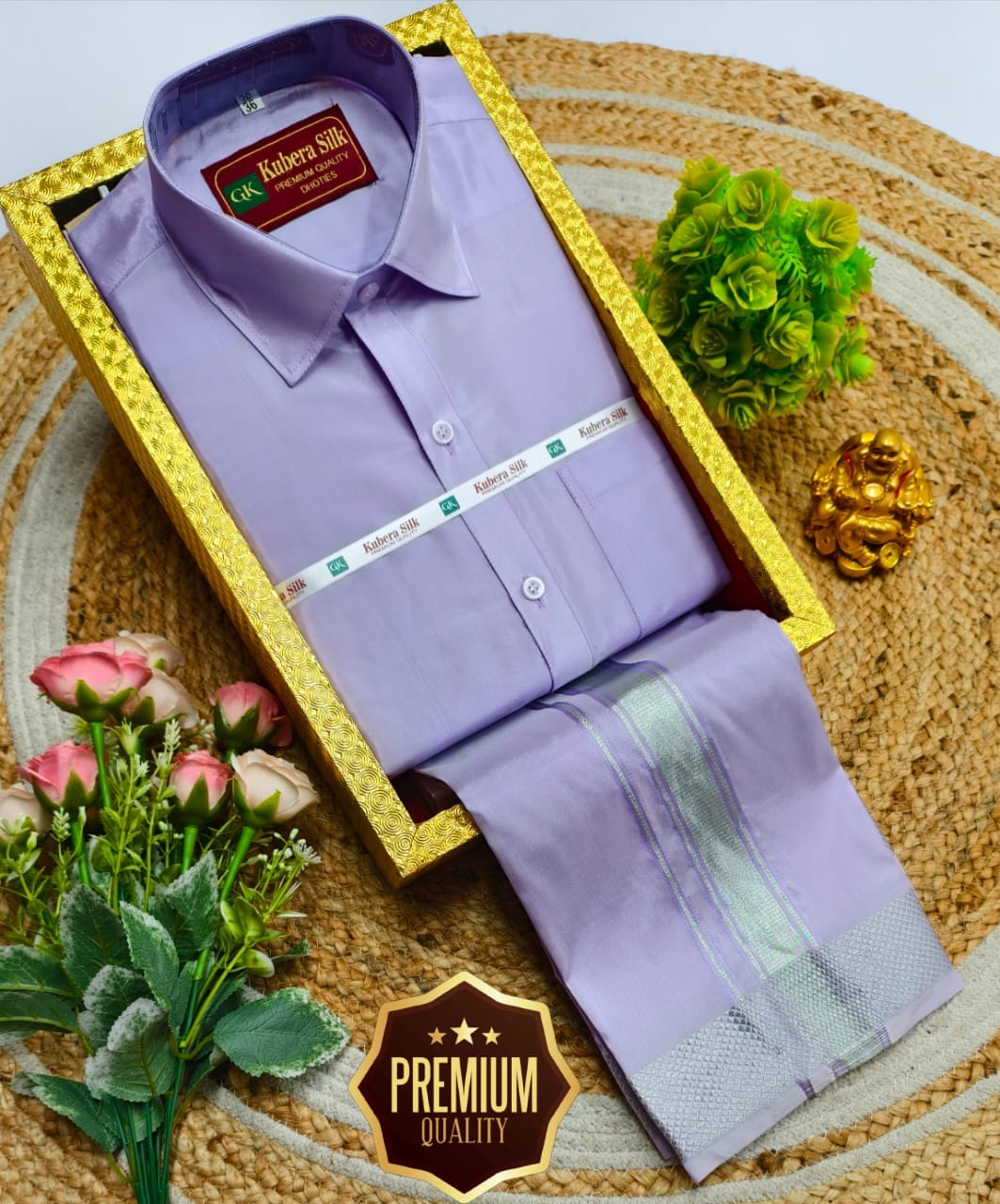 Classic Ethnic Father & Son Traditional Dhoti Shirt