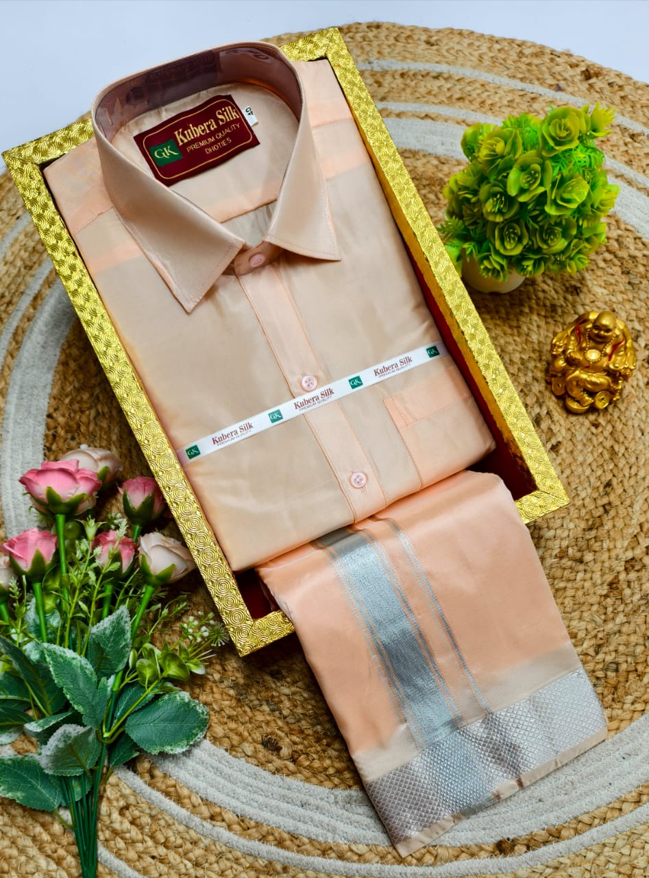 Wedding Special Father & Son Dhoti Shirt Set