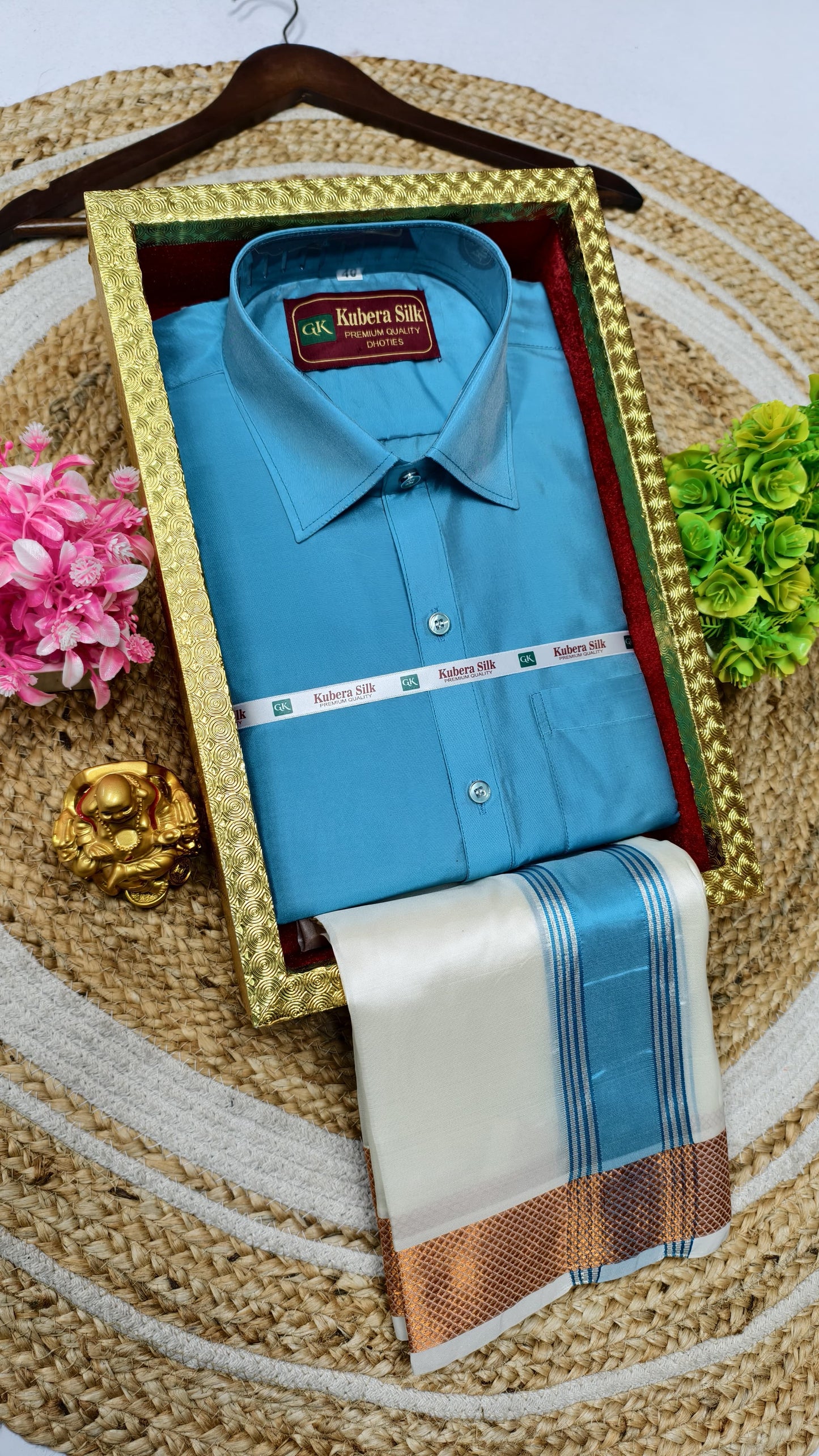 Festive Weaves – Father Son Dhoti Shirt Pair