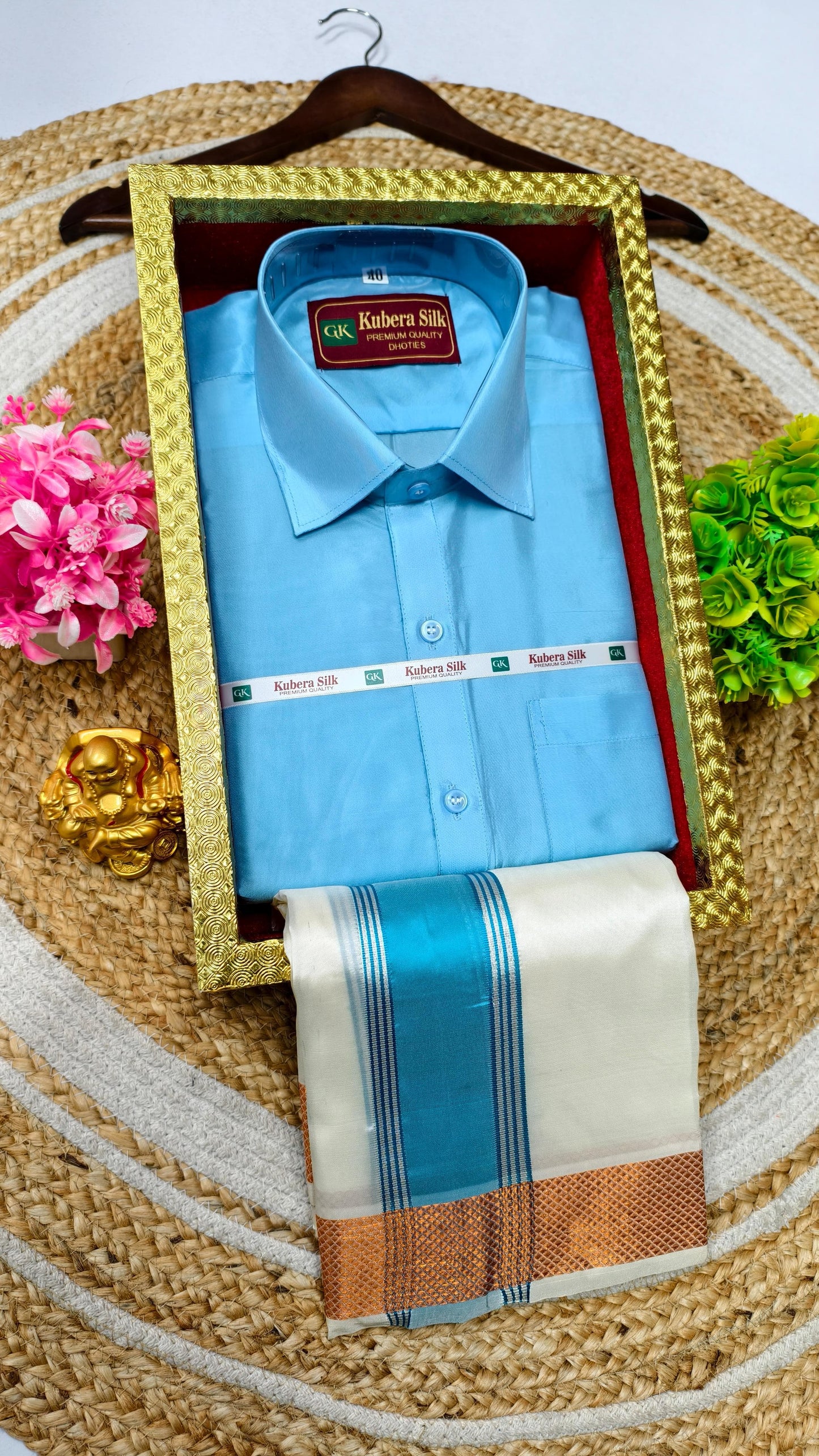 Weaving Generations – Father Son Dhoti Shirt Combo