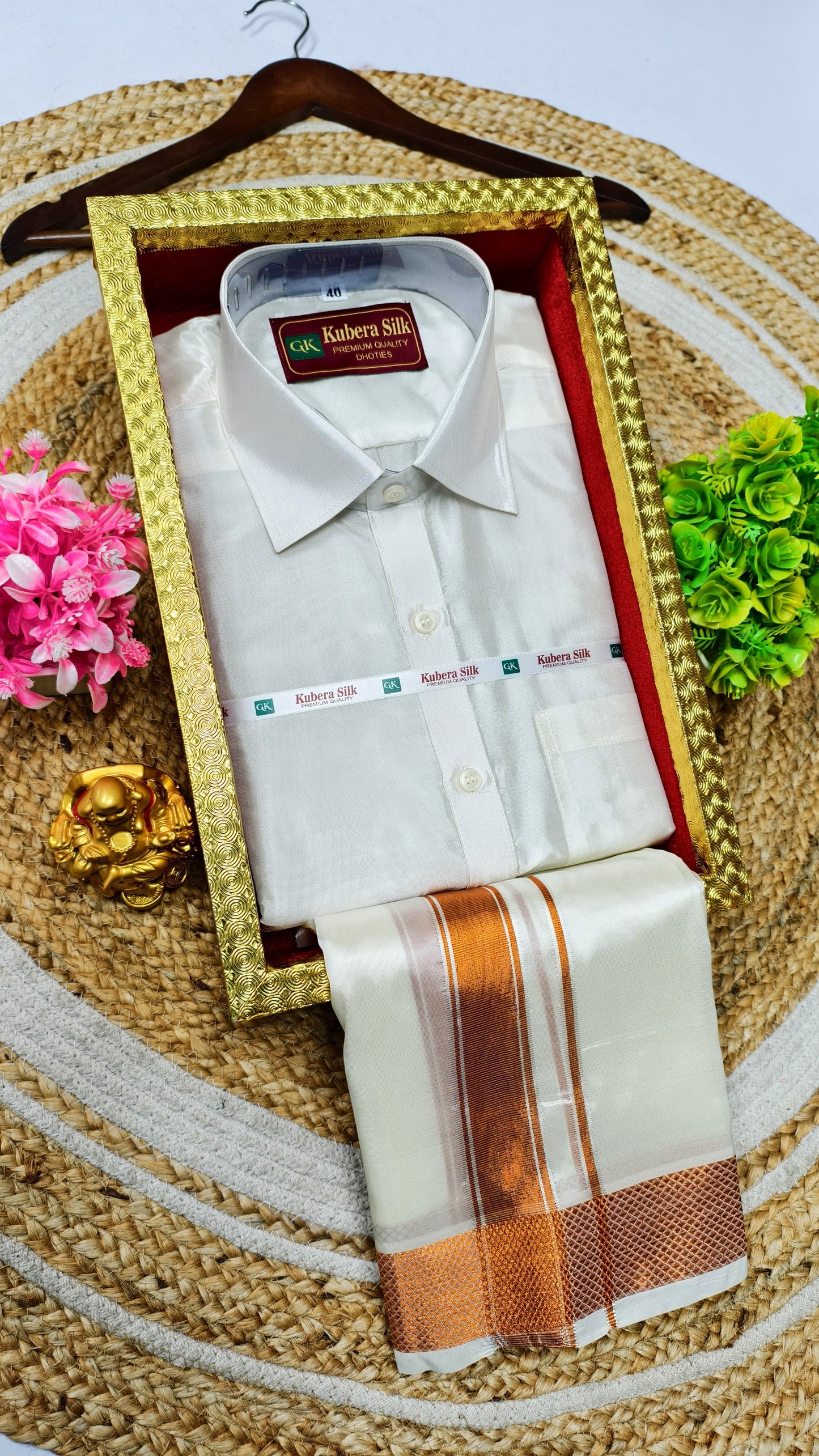 Signature Weaves – Father & Son Dhoti Shirt Set