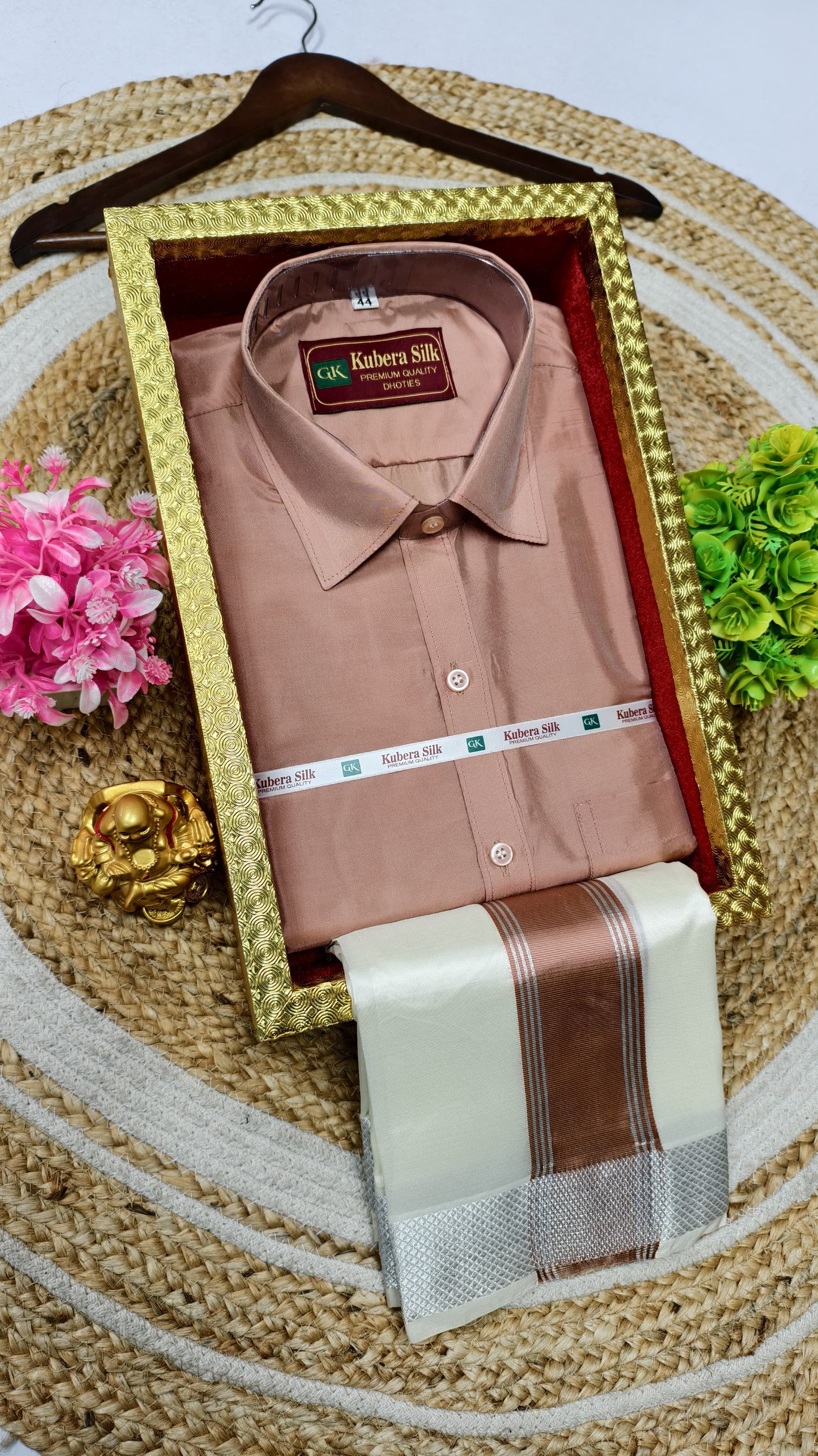 Father & Son Grand Dhoti Shirt Weave Collection