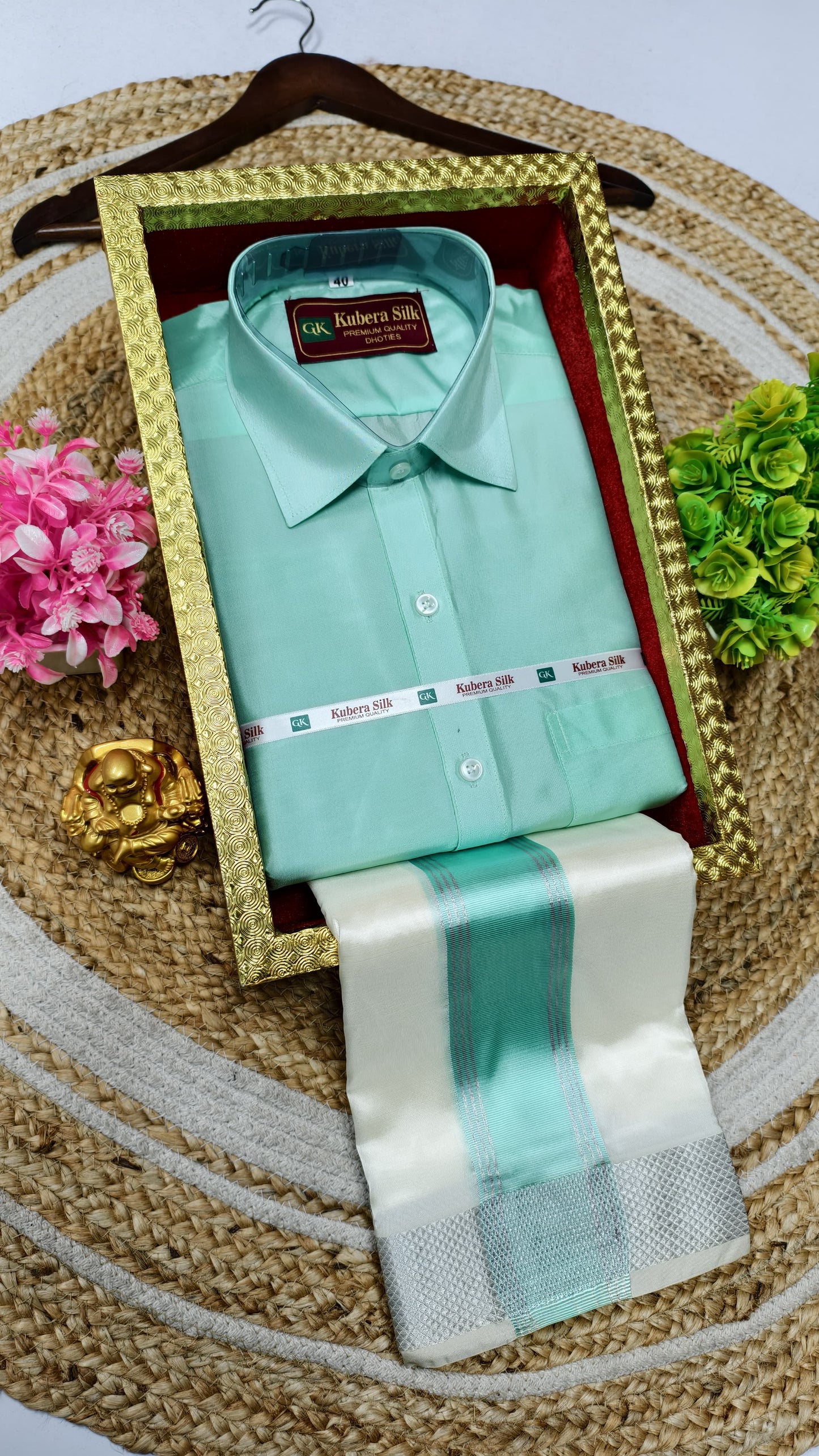 Father & Son Premium Dhoti Shirt Weaves Combo