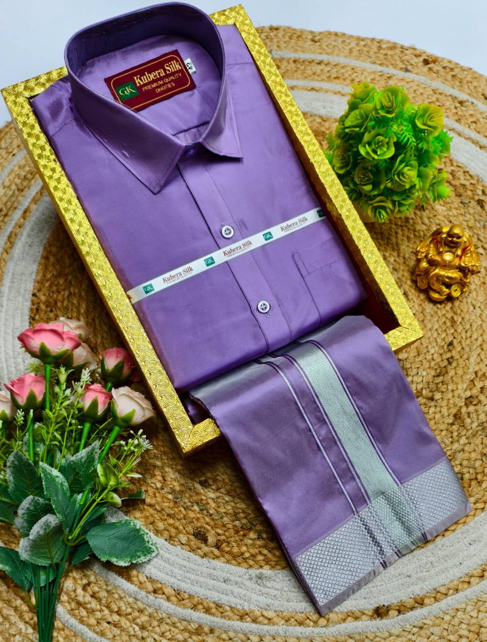 Traditional Festival Father & Son Dhoti Shirt Outfit