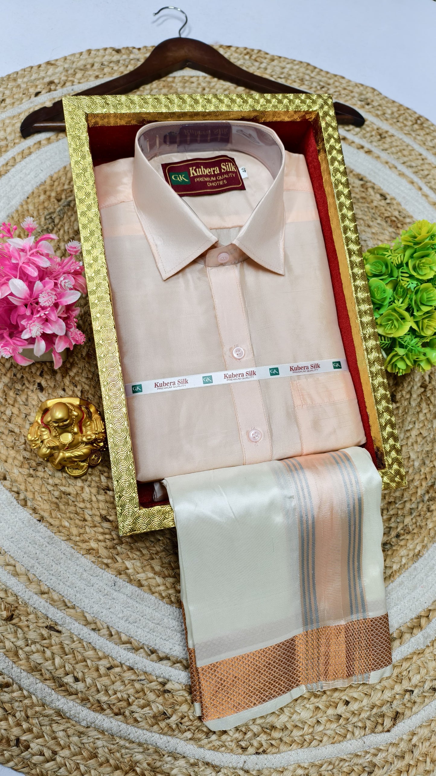 Heritage Weaves – Father & Son Dhoti Shirt Set
