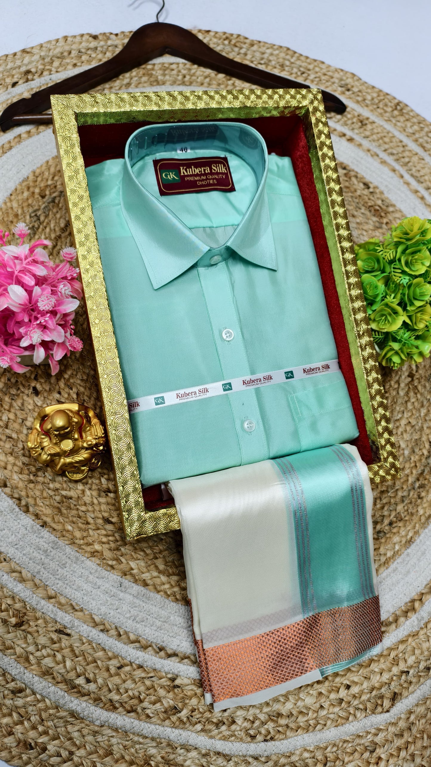 Father & Son Traditional Dhoti Shirt Weave Duo